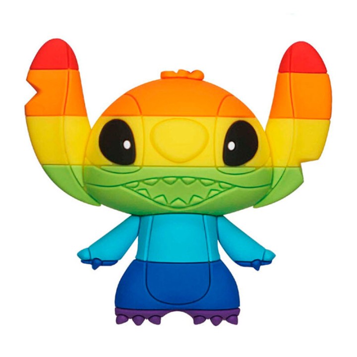 Iman 3d foam Disney Stich rainbow