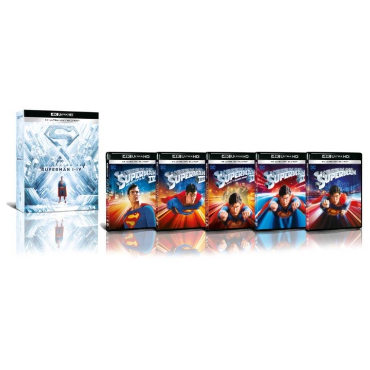 Superman I-IV (4K UHD + BD)