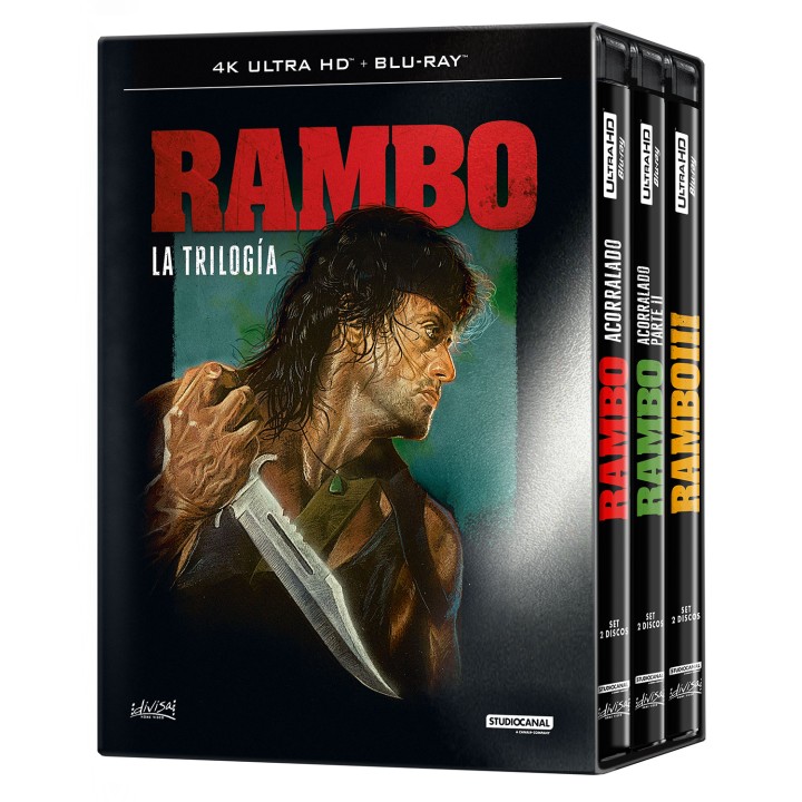 Rambo - La Trilogía (4K UHD) - BD