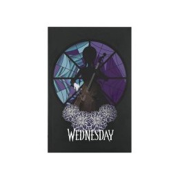 Cuaderno de tapa blanda Miércoles - Wednesday cello