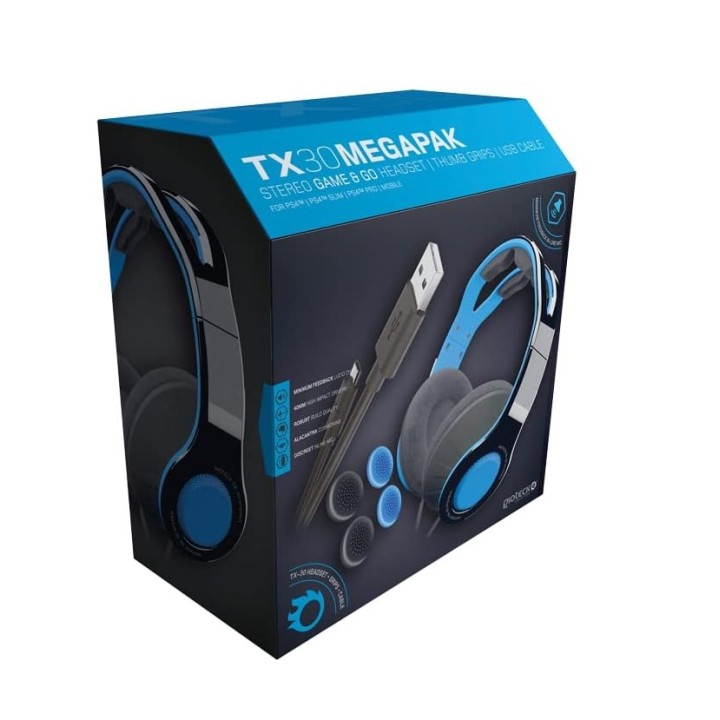 Megapack TX30 (Auricular+Grips+USB Carga)