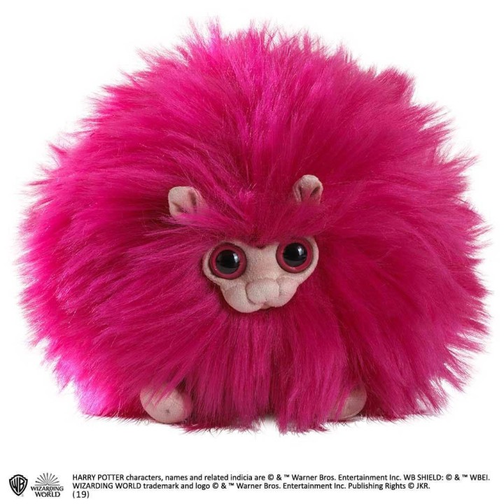 Peluche Pequeno Puff Rosa Harry Potter Noble Collection