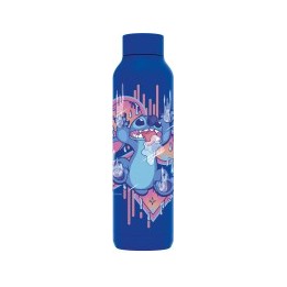 Botella termo inox marine 630ml Stitch drip