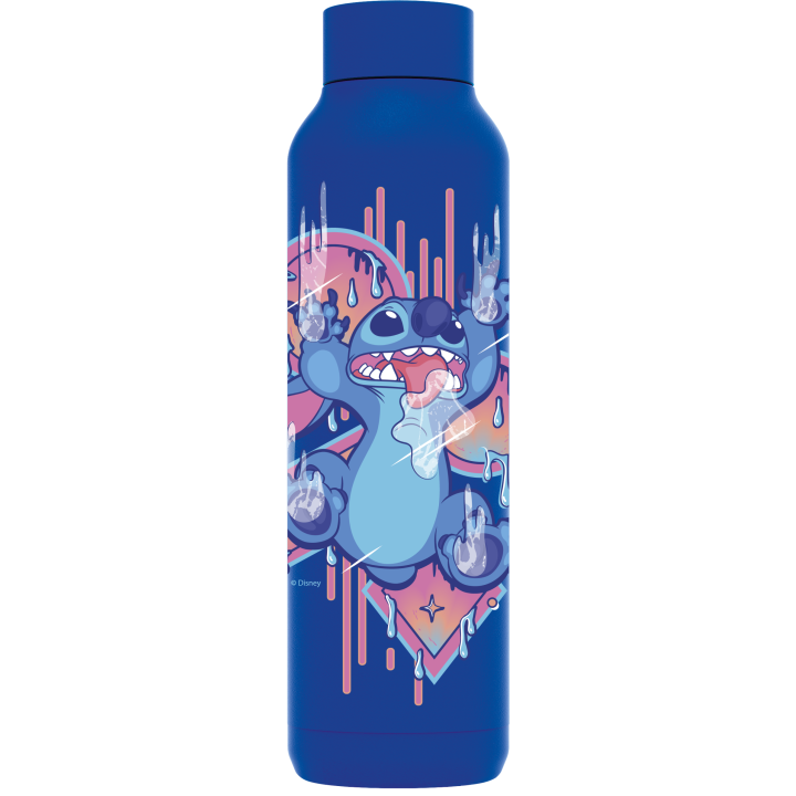 Botella termo inox marine 630ml Stitch drip