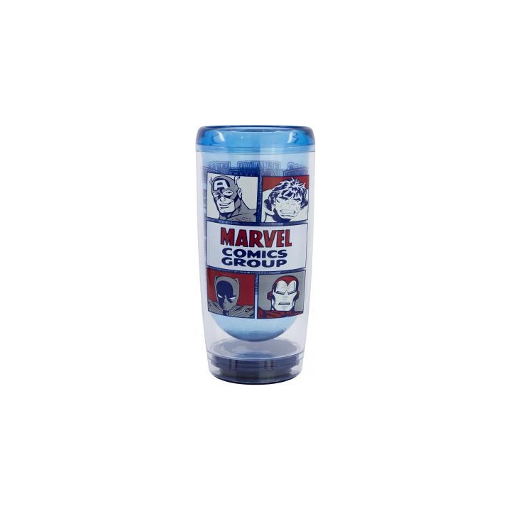 Vaso d.pared antiv.625ml marvel avengers