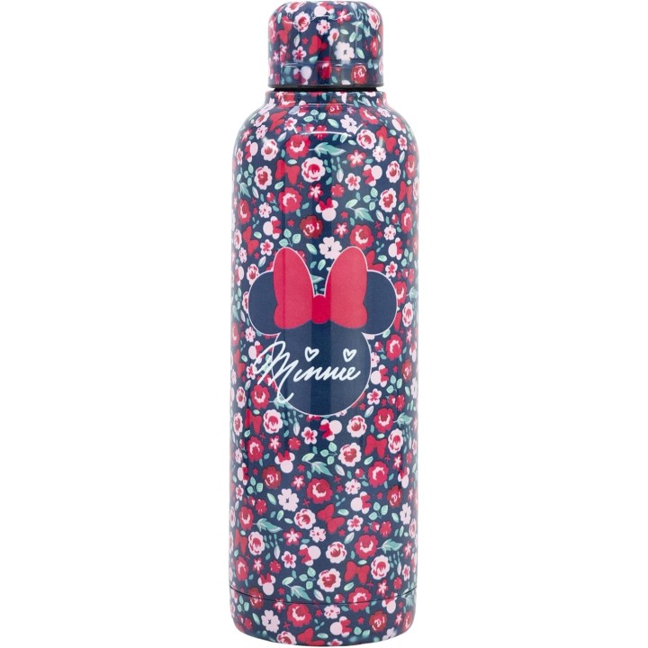 Botella termo acero inoxidable.515ml minnie m.gar.