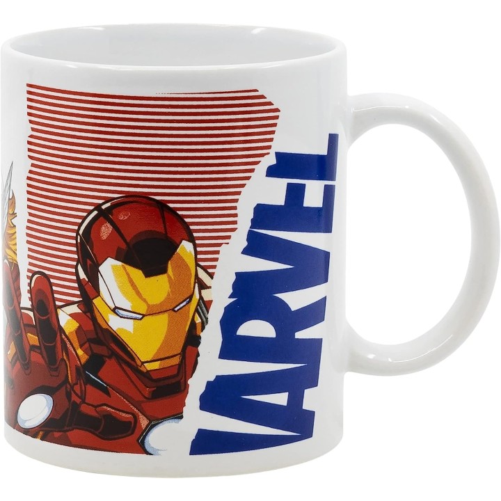 Taza de cerámica de 325 ml en caja regalo de Avengers - Marvel