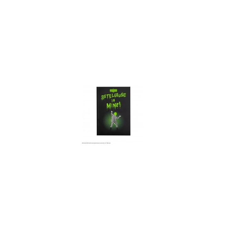 Softcover notebook - Beetlejuice is mine