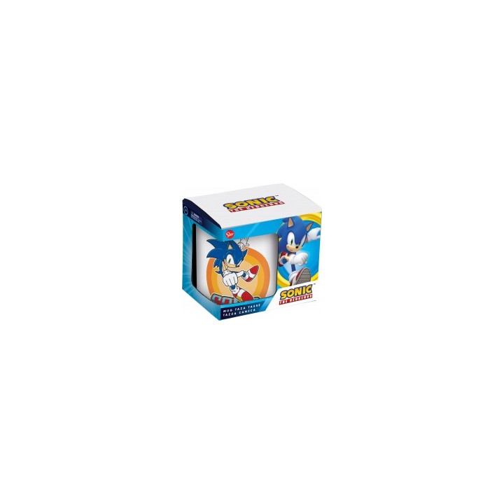 Taza cerámica Sonic 325ml (en caja regalo)