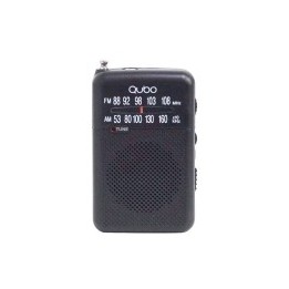 Radio Portátil Mini Qubo RS-1 Negro