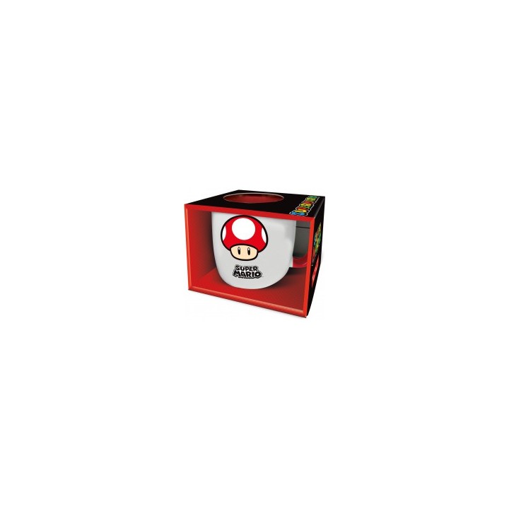 Taza cerámica elite Super Mario 380ml (caja regalo)