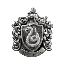 Figura Escudo De Pared Harry Potter Casa Slytherin Resina