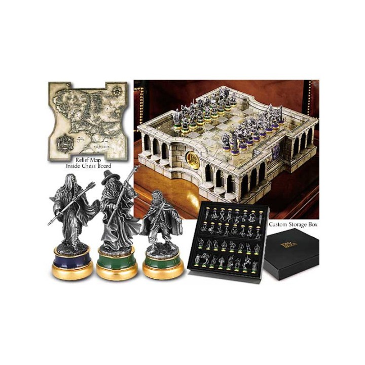 Ajedrez coleccionista Señor de los Anillos- chess set