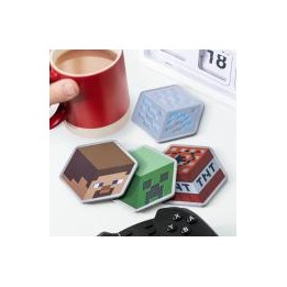 Pack 4 posavasos minecraft