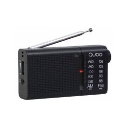 Radio qubo r-s2 negro