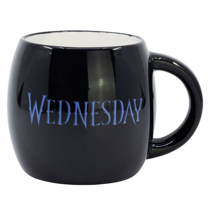 Taza ceramica Miércoles - Wednesday.globe 380ml caja r.