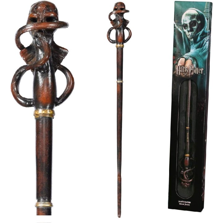 Harry Potter - varita - death eater swirl