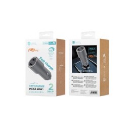 Cargador de Coche Dual Tipo C 40W