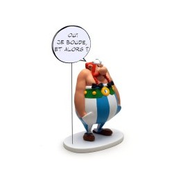 Figura de colección Plastoy Astérix: Obélix oui je boude et alors