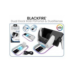 Base carga RGB PS Portal + Dualsense