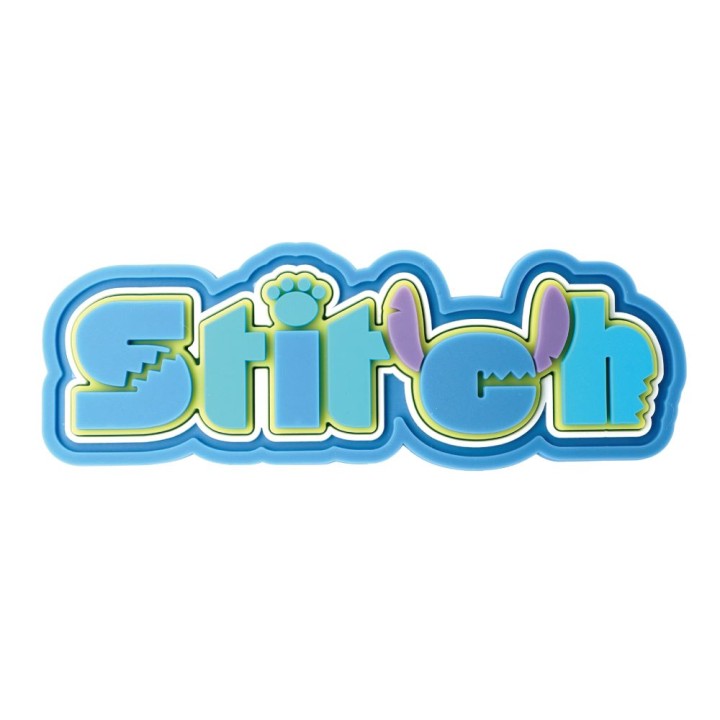 Imán stitch logo - pvc magnet