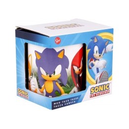 Taza de cerámica de 325 ml en caja regalo de Sonic