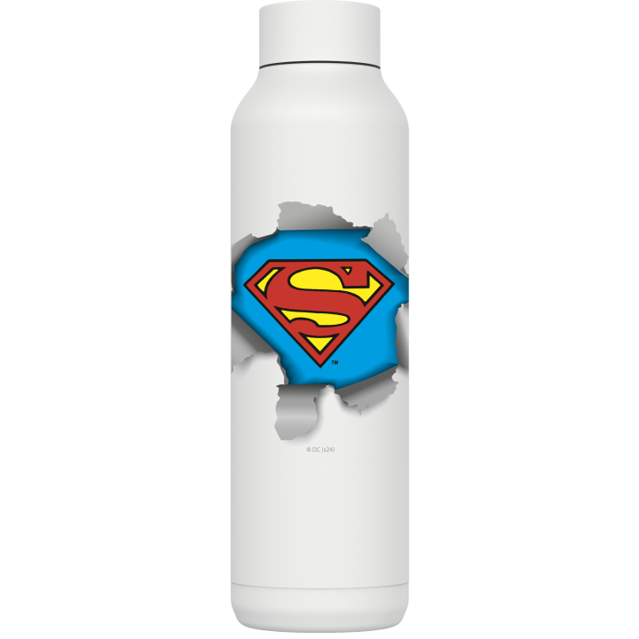 Botella termo inox.white 630ml Superman