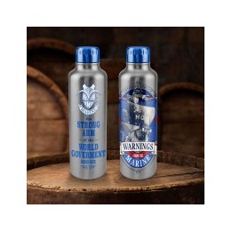 Botella de agua One Piece metal