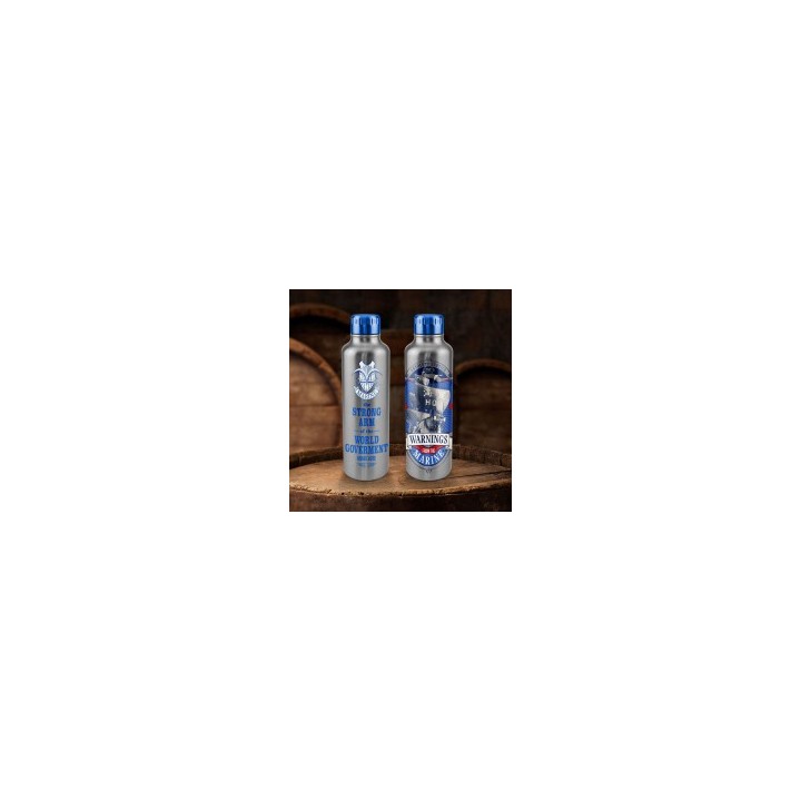 Botella de agua One Piece metal