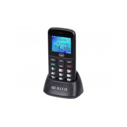 Telefono Trevi Max 20 Base SOS 1,7 Negro