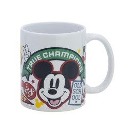Taza ceramica 325 ml Mickey true champions