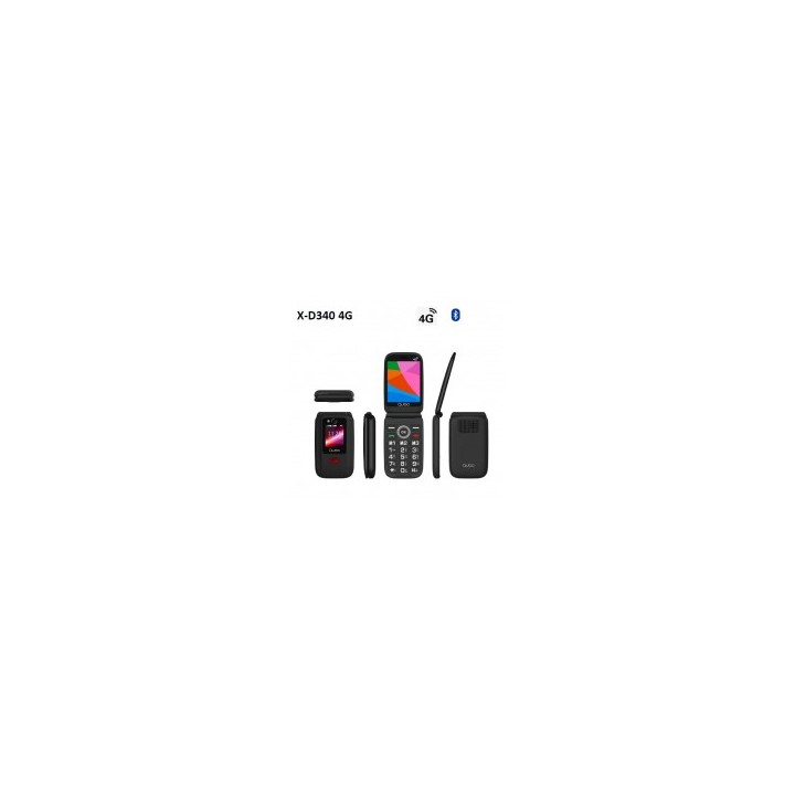 Telefono Qubo XD-340 Negro 4G 3,36+1,77