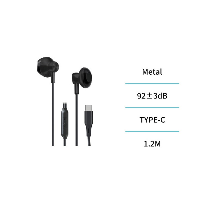 Auricular con cable Tipo C EP2107