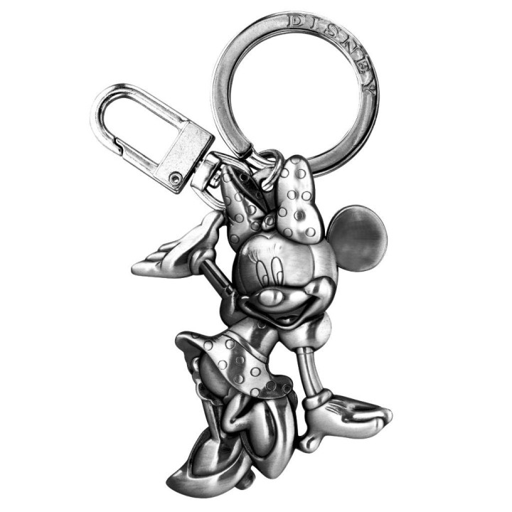 Llavero metalico Minnie pewter