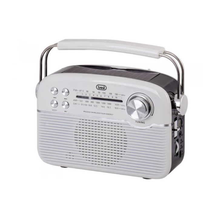 Radio Trevi RA7F50 Blanca BT Solar