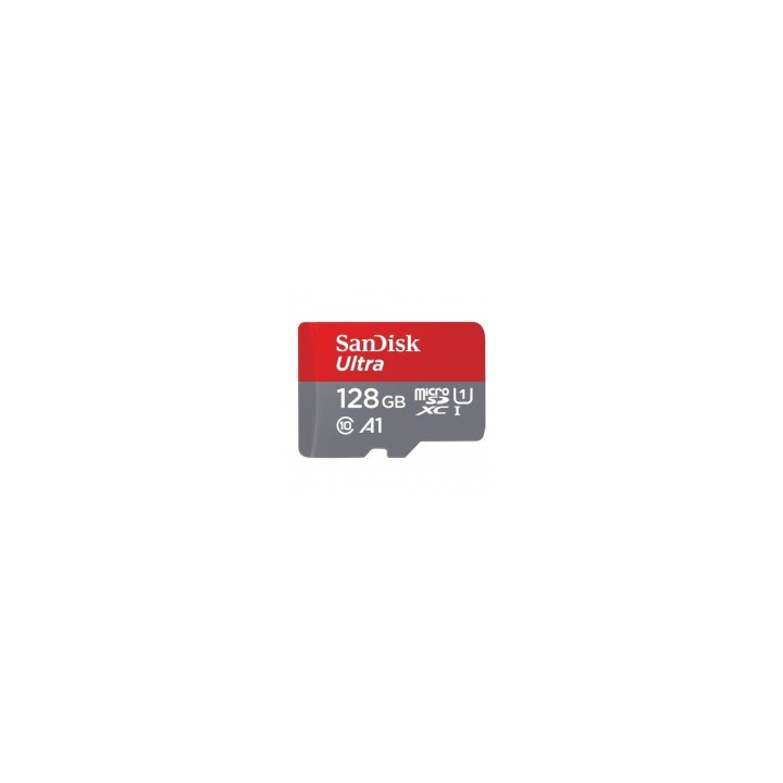 Memoria microsdxc sandisk ultra flash 128gb UHS-I Clase 10 SDSQUNR-128G-GN3MA