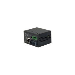 LevelOne IEC-4301 convertidor de medio 100 Mbit/s Monomodo Negro