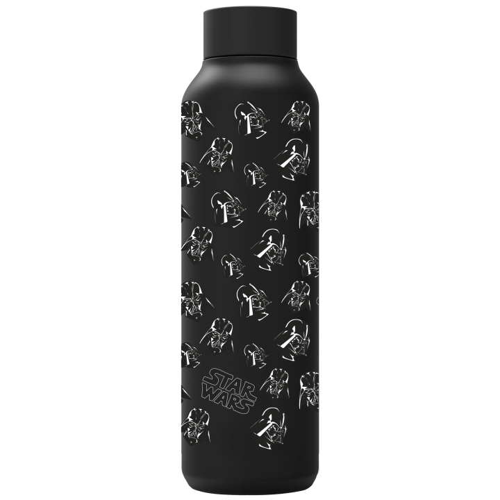 Botella termo inox.jet black 630ml Darth Vader