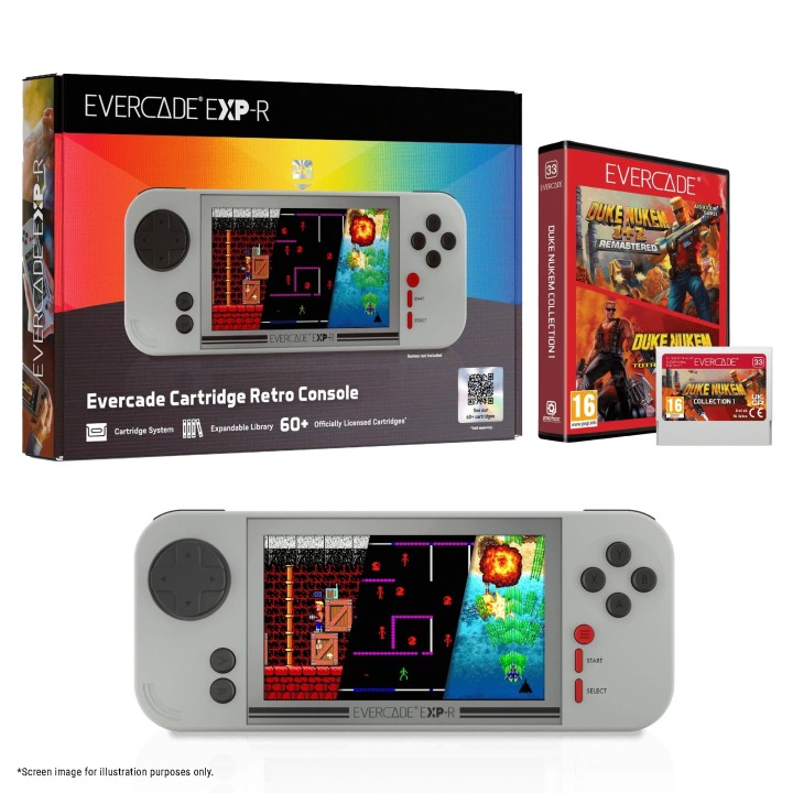 Consola Everc. EXP-R Classic Retro + Duke Nukem Col. 1