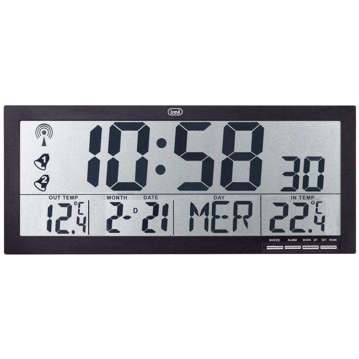 Reloj de pared Trevi OM3530RC 33cm Sensor ex