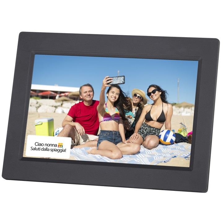 Marco digital Trevi DPL2235 10 WiFi Negro