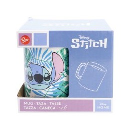 Taza cerámica Stitch Aloha 325 ml en caja de regalo