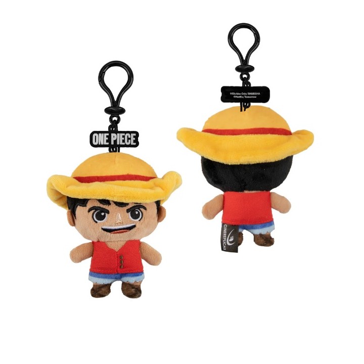 Llaveros de peluche One piece Luffy