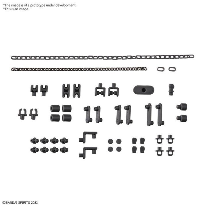 Pegatinas customize material chain parts