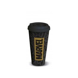 Vaso de Café Relieve PP 790 ml Marvel Golden Treasure