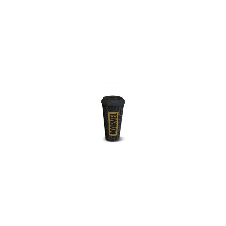 Vaso de Café Relieve PP 790 ml Marvel Golden Treasure