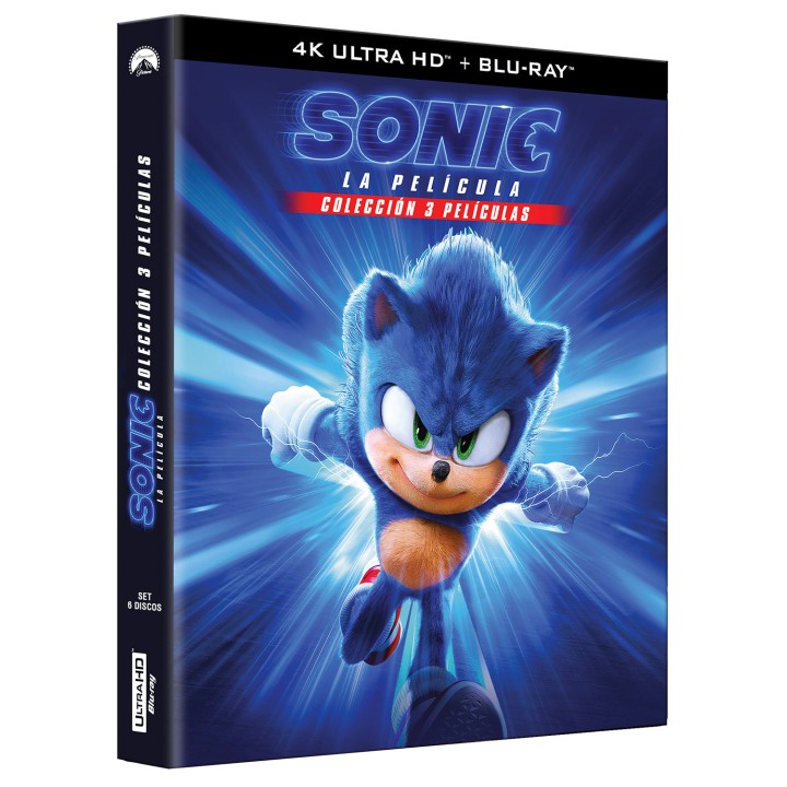Sonic - Coleccion 3 peliculas 4K UHD + BD - BD