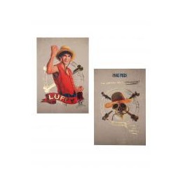 Cuaderno de tapa blanda luffy