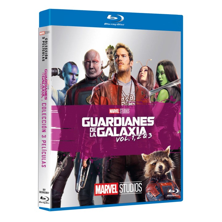 Guardianes de la galaxia - Colección 3 películas - BD