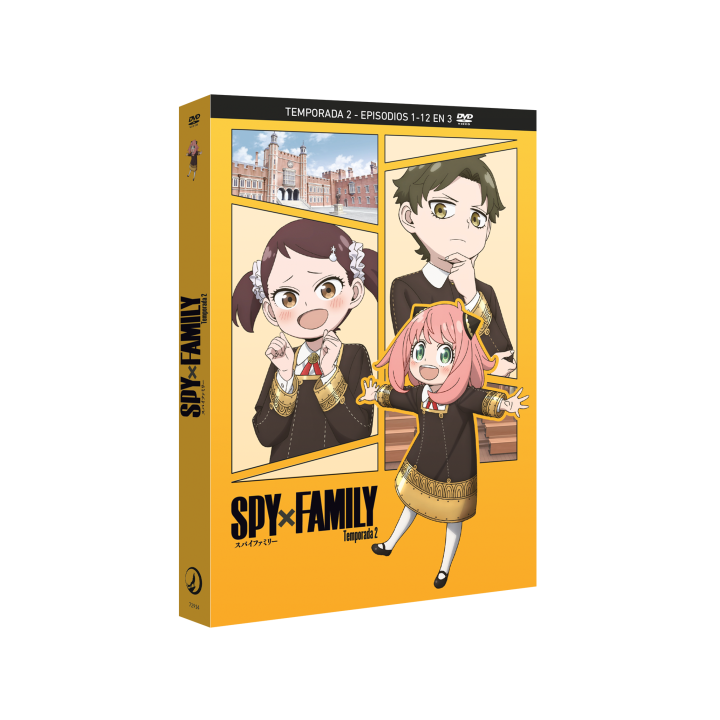 Spy family temp. 2 ep.1a12 DVD